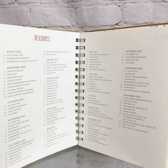 Rae Dunn “HELLO 2021” planner - Picture 4 of 7